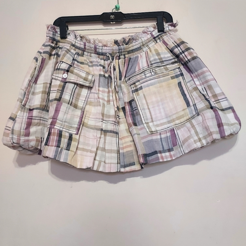 Antropologie Pilcro Patchwork Bubble Mini Skirt S… - image 4